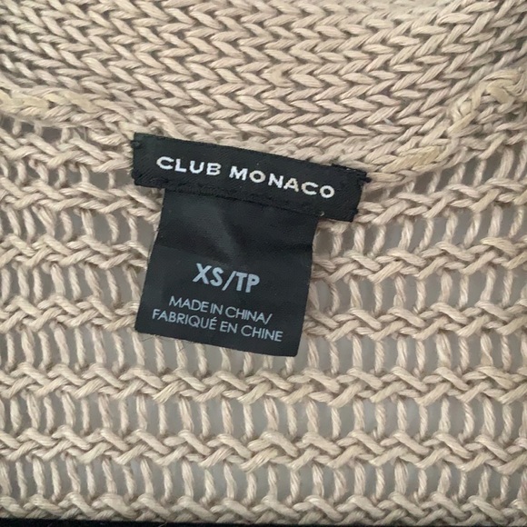Club Monaco Knit Sleeveless Cardigan - Picture 3 of 5